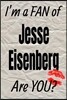 I'm a Fan of Jesse Eisenberg Are You? Creative Writing Lined Journal: Promoting Fandom and Creativity Through Journaling...One Day at a Time