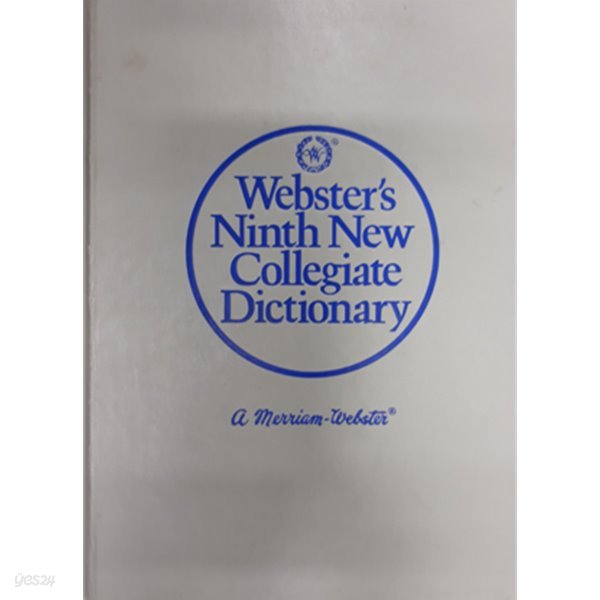 Websters Ninth New Collegiate Dictionary Hardcover