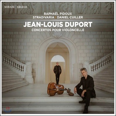 Raphael Pidoux 장-루이 뒤포르: 첼로 협주곡 1, 4, 5번 (Jean-Louis Duport: Concertos pour violoncelle)