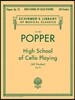David Popper: High School of Cello Playing, Op. 73: Schirmer Library of Classics Volume 1883 40 Etudes Cello Method