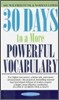 30 Days to a More Powerful Vocabulary