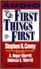 First Things First