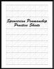 Spencerian Penmanship Practice Sheets: Perfect Cursive and Hand Lettering Style Exercise Worksheets for Beginner and Advanced