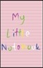 My Little Notebook: Girls Pink Lined and Blank Page Notepad for Drawing & Writing Great Back to School Gift