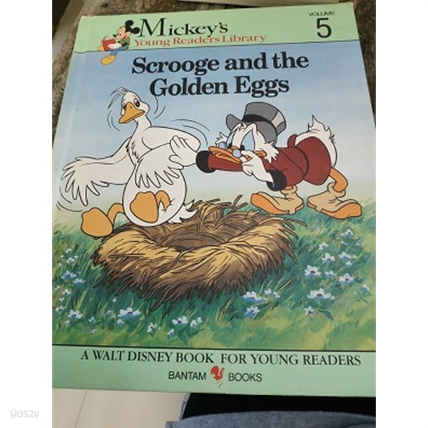 scrooge and the golden eggs