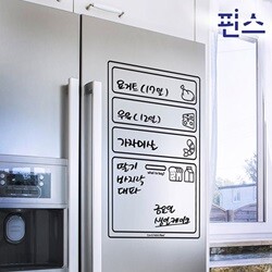 핀스 초간편 메모시트 소형 (메모시트BEST12모음) 메모보드