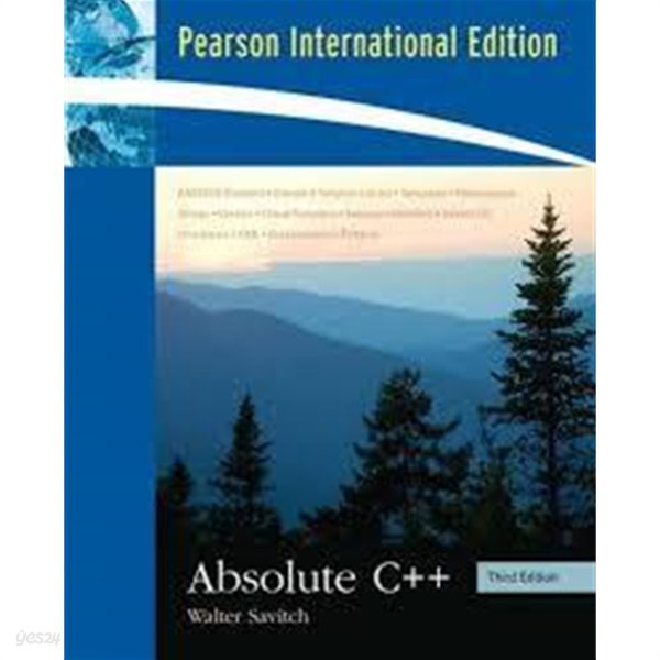 Absolute C++ (3rd Edition, Paperback) 
