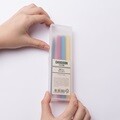 단순생활 반투명 플라스틱 심플 필통 소
