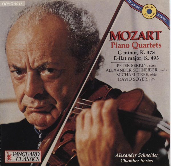 Schneider , Serkin , Tree, Soyer - Mozart piano quartets