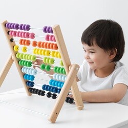 이케아 MULA abacus 주판놀이 원목교구