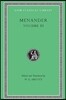 Menander, Volume III: Samia. Sikyonioi. Synaristosai. Phasma. Unidentified Fragments