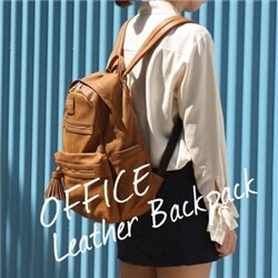 [무료배송]{모노폴리} OFFICE LEATER BACKPACK