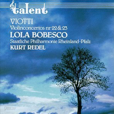 비오티 : 바이올린 협주곡 22번, 23번 (Viotti : Violin Concertos No.22, No.23) - Lola Bobesco