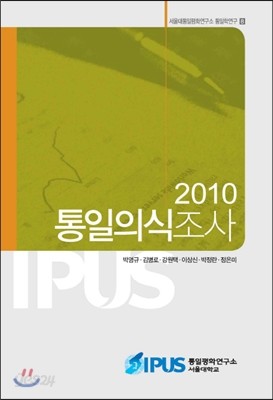 2010 통일의식조사