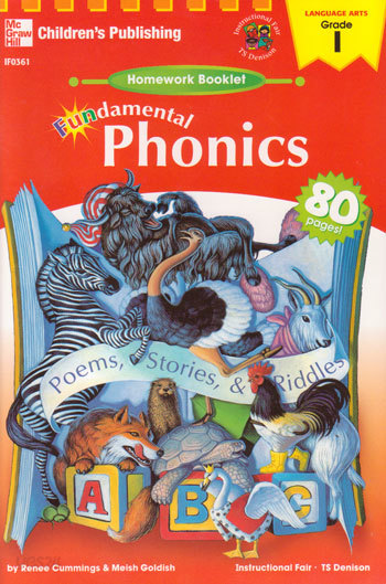 Fundamental Phonics (Homework Booklet, Language Arts Grade 1)