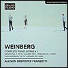 Allison Brewster Franzetti 바인베르크 피아노 전곡 1집 - 소나타 1번, 소나타 2번 외 (Weinberg: Complete Piano Works Vol. 1)