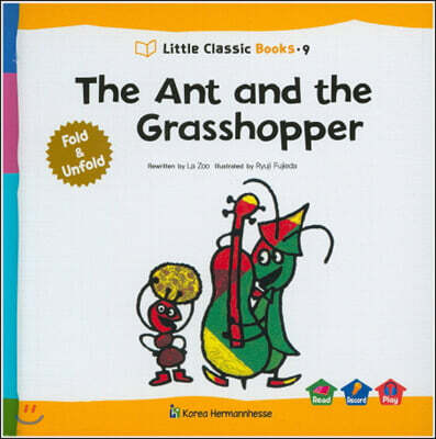 Little Classic Books 9 The Ant and the Grasshopper (양장) 리틀 클래식 북스 (영문판)