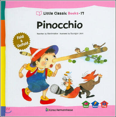 Little Classic Books 17 Pinocchio (양장) 리틀 클래식 북스 (영문판)