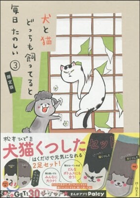 犬と猫どっちも飼ってると每日たのしい 3 犬猫くつしたセット付き限定版