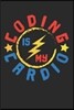 Coding Is My Cardio: 6x9 Funny Blank Lined Composition Notebook for Coders, Software Developers, Computer Geeks and Nerds