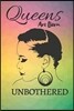 Queens Are Born Unbothered: Dot Grid Journal/ Notebook for Melanin Rich Beauties