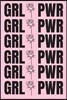 Grl Pwr: Notebook: Girl Power with Rose Desogm on Beautiful Pink Soft Matt Cover with 6 X 9 Journal 120 White Pages for Writing