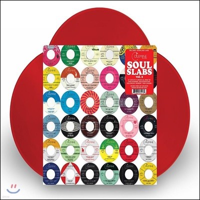 Colemine Records 훵크 & 소울 음악 모음집 2집 (Soul Slabs Volume 2) [레드 컬러 3LP 박스 세트]