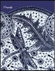 Dragonfly: 8.5x11 (21.59 CM X 27.94 CM) Batik Fabric Dragonfly Pattern Lined Journal