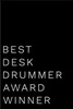 Best Desk Drummer Award Winner: 110-Page Blank Lined Journal Funny Office Award Great for Coworker, Boss, Manager, Employee Gag Gift Idea