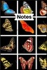 Notes: Colorful Spring Summer Butterfly 6 X 9 Blank Lined Writing Notebook Composition Journal, 110 Pages - Great Gift Idea