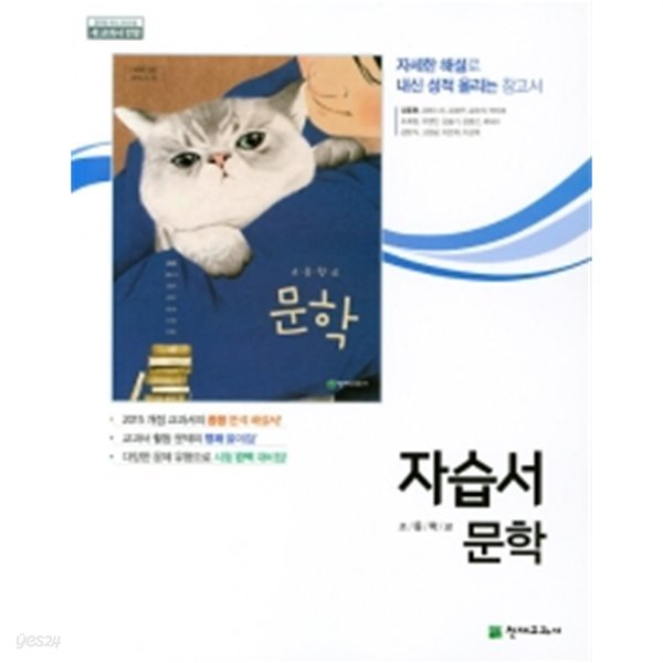 2019년 정품 - 고등학교 문학 자습서(김동환 /천재교육)(2019년) 2015 개정교육과정