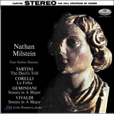 Nathan Milstein 나단 밀스타인 이탈리아 바이올린 소나타 - 타르티니 / 코렐리 / 제미니아니 / 비발디 [LP]