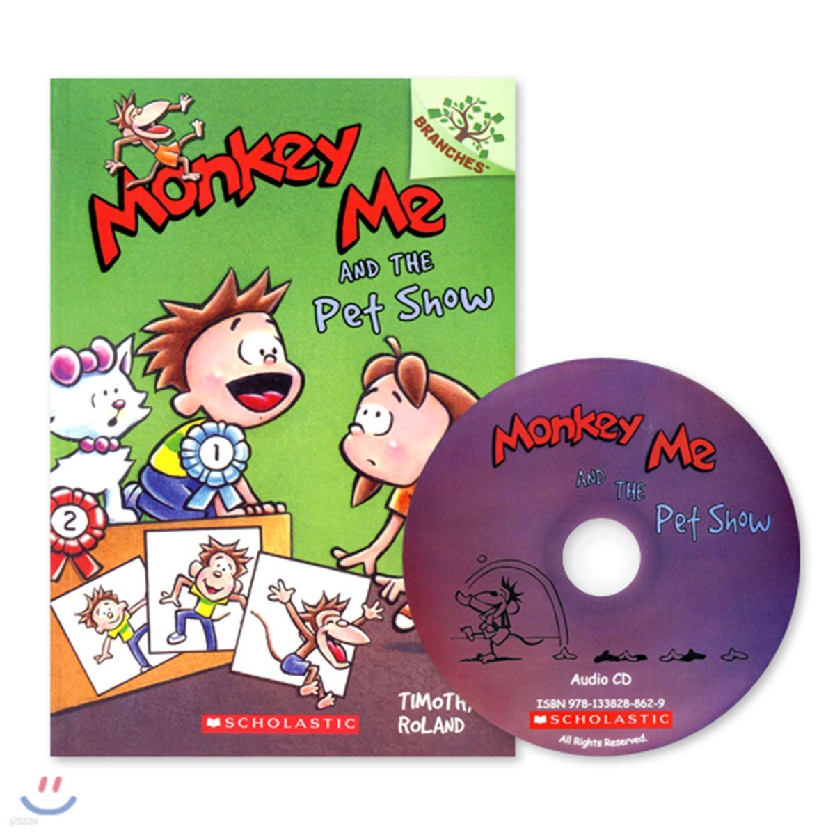 Monkey Me #2 : Monkey Me and the Pet Show (with CD)