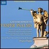 Franz Hauk 도니제티: 저녁기도 시편성가 (Donizetti: Vesper Psalms)