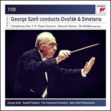 George Szell 드보르작: 교향곡 7-9번, 피아노 협주곡, 슬라브 무곡 / 스메타나: 몰다우