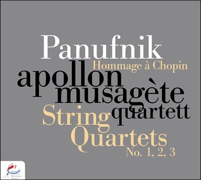 Apollon Musagete Quartett 안제이 파누프니크: '쇼팽에 바치는 오마주', 현악 사중주 (Andrzej Panufnik: Hommage a Chopin, String Quartets)