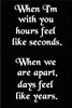 When I'm with You Hours Feel Like Seconds. When We Are Apart, Days Feel Like Years: Cool Personalised Couple Journal, Lovely Notebooks for Couples (11