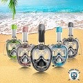 듀얼브레서 프리다이빙 V3 스노쿨링 마스크 / 프리사리즈 물안경 수영마스크