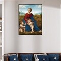 라파엘로 : 초원의 성모 (벨베데레의 성모) Raffaello - Madonna in the Meadow