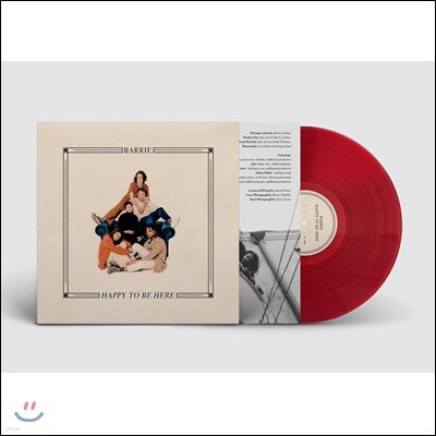 Barrie (배리) - Happy To Be Here [체리 레드 컬러 LP]