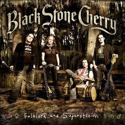 Black Stone Cherry (블랙 스톤 체리) - Folklore and Superstition [골드 & 블랙 믹스 컬러 LP]