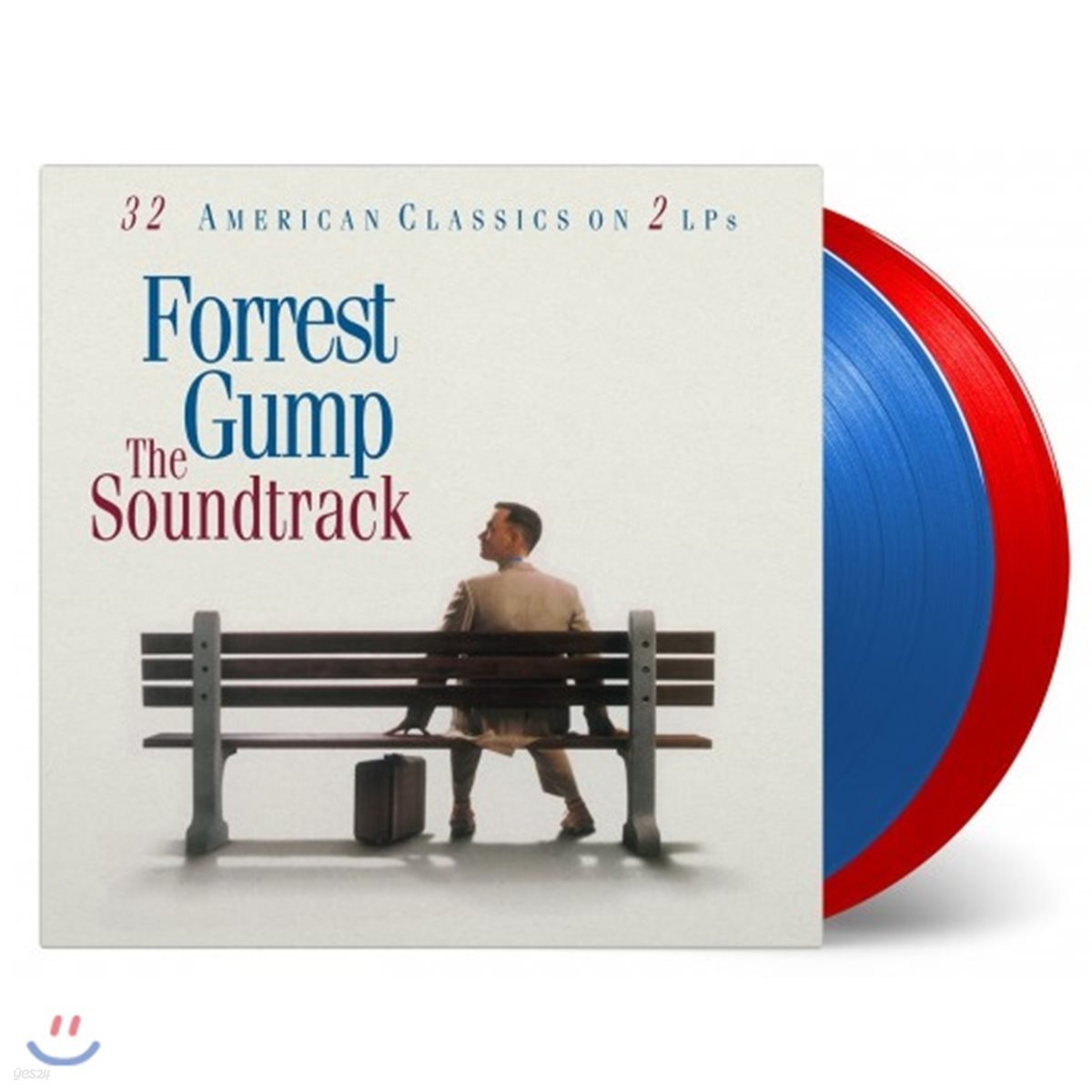 포레스트 검프 영화음악 (Forrest Gump OST) [투명 블루 &amp; 레드 컬러 2LP]
