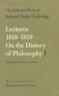 Lectures 1818-1819: On the History of Philosophy