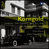 코른골트 : 교향곡, 바이올린 협주곡 & 피아노 삼중주 (Korngold : Symphony, Violin Concerto & Piano Trio & Arias) (2 for 1) - Franz Welser-Most