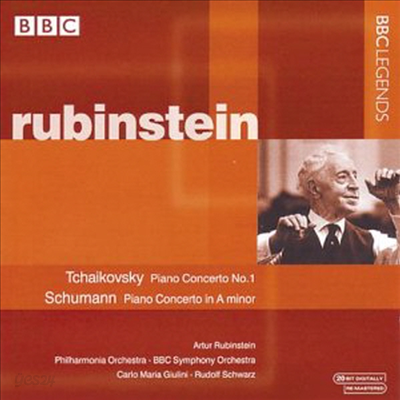 차이코프스키, 슈만 : 피아노 협주곡 (Tchaikovsky, Schumann : Piano Concertos)(CD) - Arthur Rubinstein