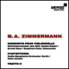 지머만: 첼로 협주곡 (Zimmermann: Cellokonzert, Photoptosis, Tratto II)(CD) - Siegfried Palm