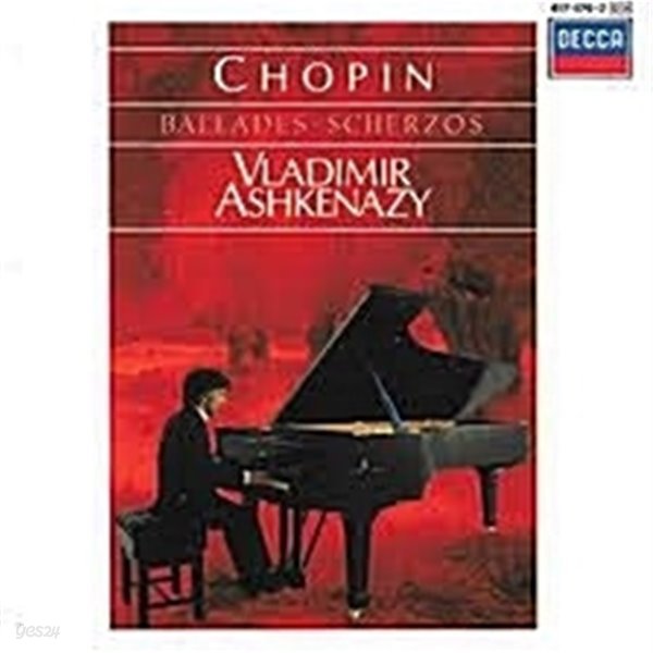Vladimir Ashkenazy / Chopin : Ballades &amp;amp Scherzos (수입/4174742)
