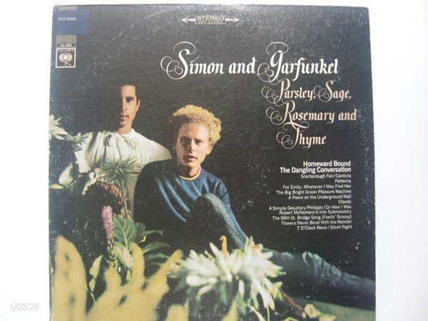 LP(수입) 사이먼 앤 가펑클 Simon &amp;amp Garfunkel: Parsley, Sage, Rosemary And Thyme 
