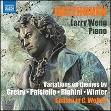 Larry Weng 베토벤: 피아노 변주곡, 피아노 소나타 (Beethoven: Variations on themes)