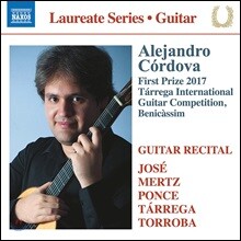 Alejandro Cordova 알레한드로 코르도바 기타 연주집 (Guitar Laureate Recital)